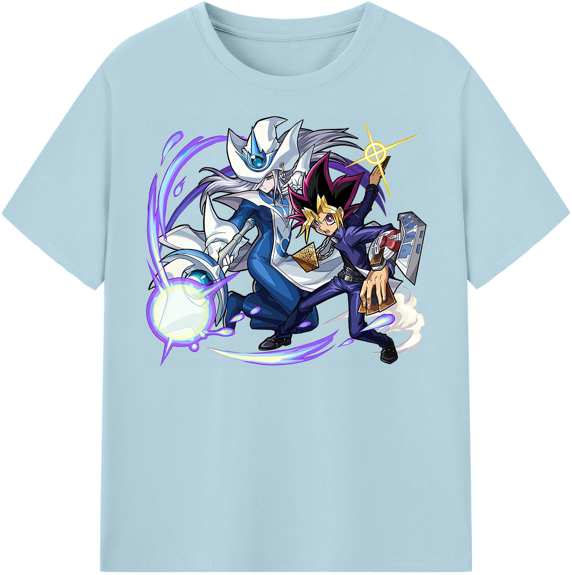 （画像用） 遊☆戯☆王 Yu-Gi-Oh! 綿100％半袖Tシャツ（フロントプリント）